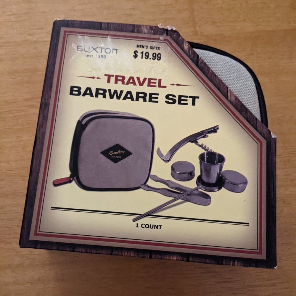 Travel Barware Set